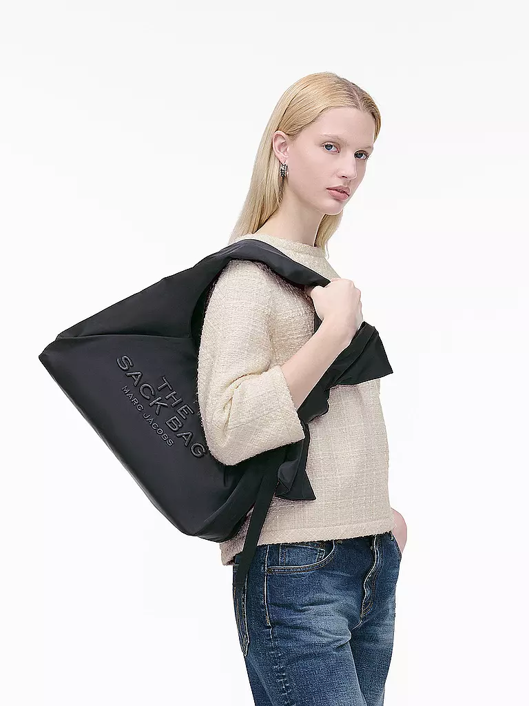 MARC JACOBS | Tasche - Schultertasche THE SACK | schwarz