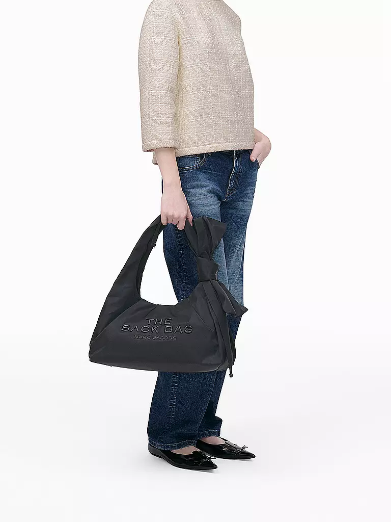 MARC JACOBS | Tasche - Schultertasche THE SACK | schwarz