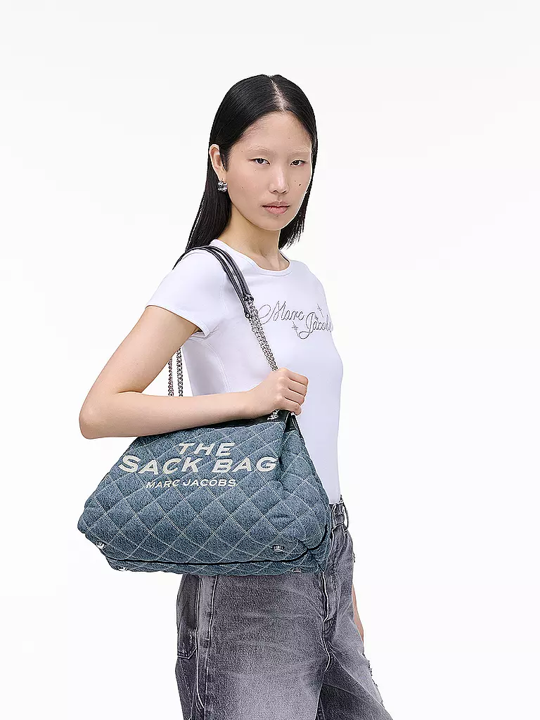 MARC JACOBS | Tasche - Shopper THE LARGE CHAIN SACK | blau