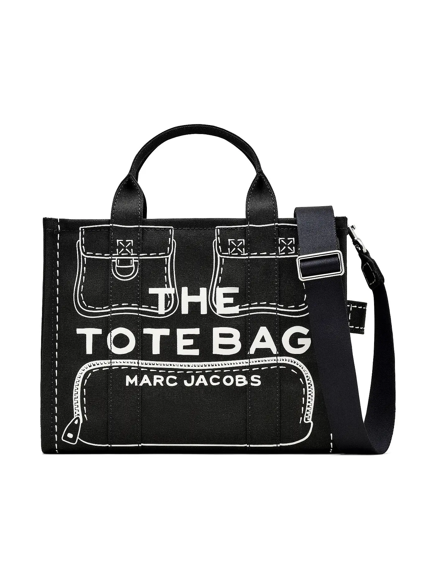 MARC JACOBS | Tasche - Tote Bag THE MEDIUM TOTE  | schwarz