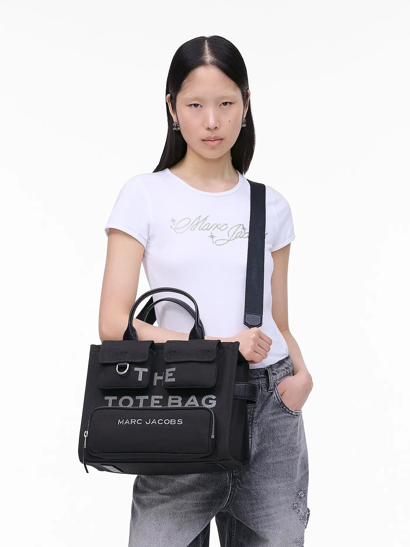 MARC JACOBS | Tasche - Tote Bag THE MEDIUM TOTE  | schwarz