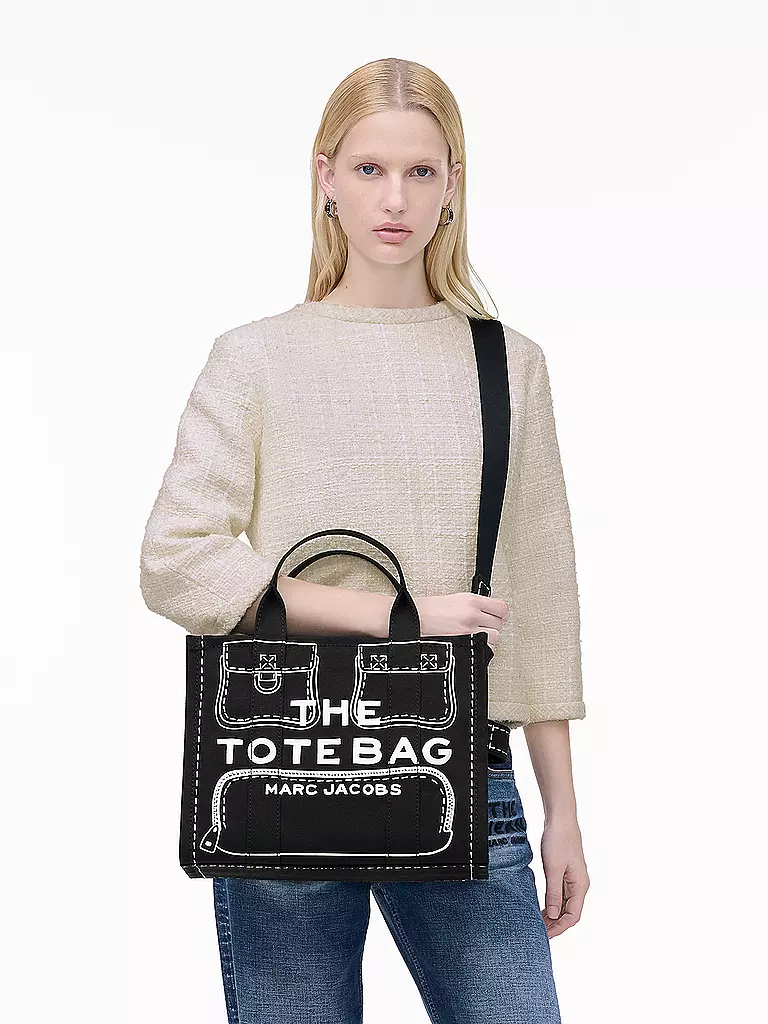 MARC JACOBS | Tasche - Tote Bag THE MEDIUM TOTE  | schwarz