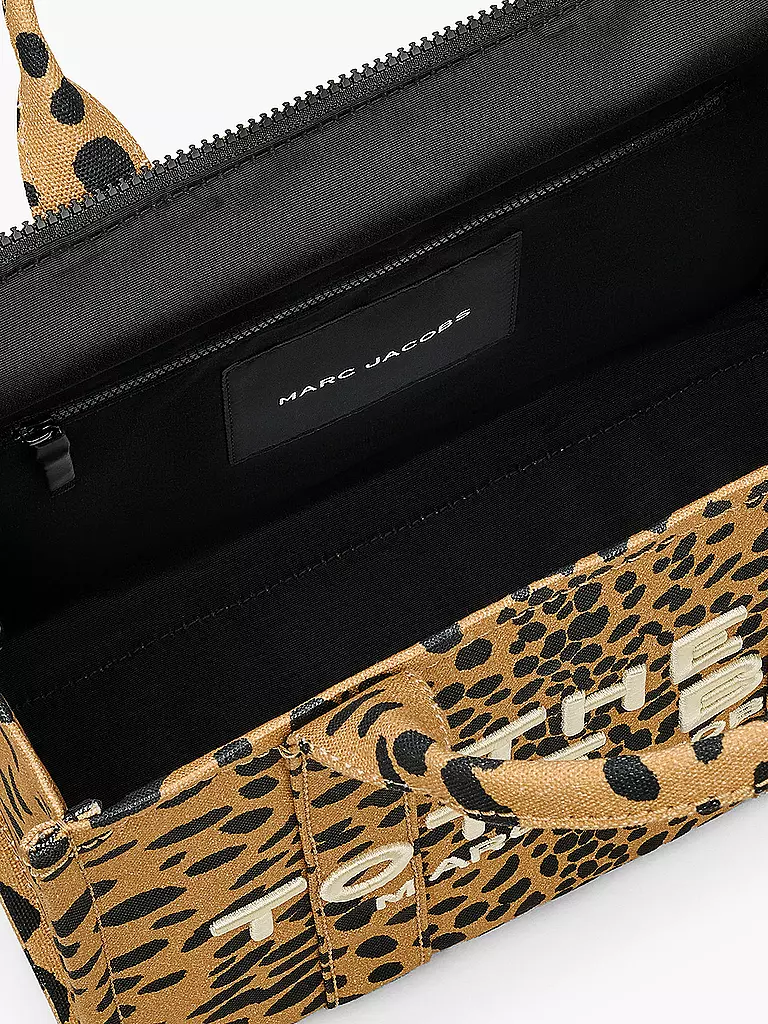 MARC JACOBS | Tasche - Tote Bag THE MEDIUM TOTE CANVAS LEO | camel