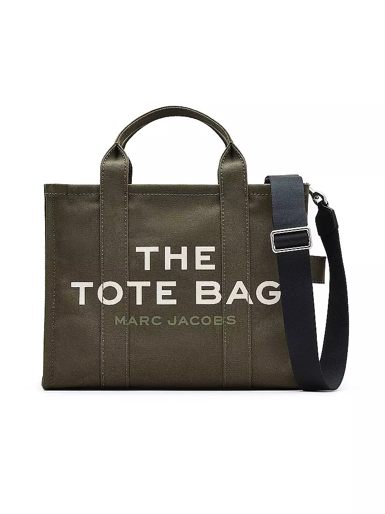 MARC JACOBS | Tasche - Tote Bag THE MEDIUM TOTE CANVAS | dunkelgrün