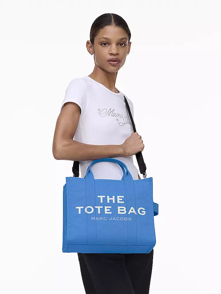 MARC JACOBS | Tasche - Tote Bag THE MEDIUM TOTE CANVAS | blau