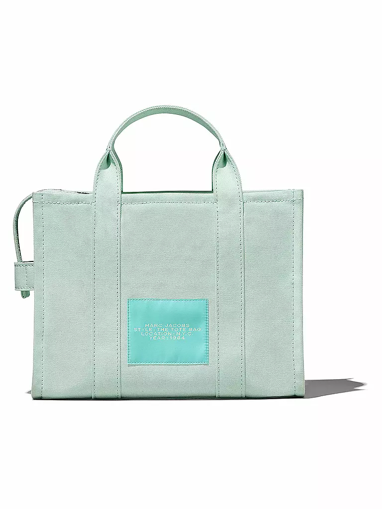 MARC JACOBS | Tasche - Tote Bag THE MEDIUM TOTE CANVAS | mint