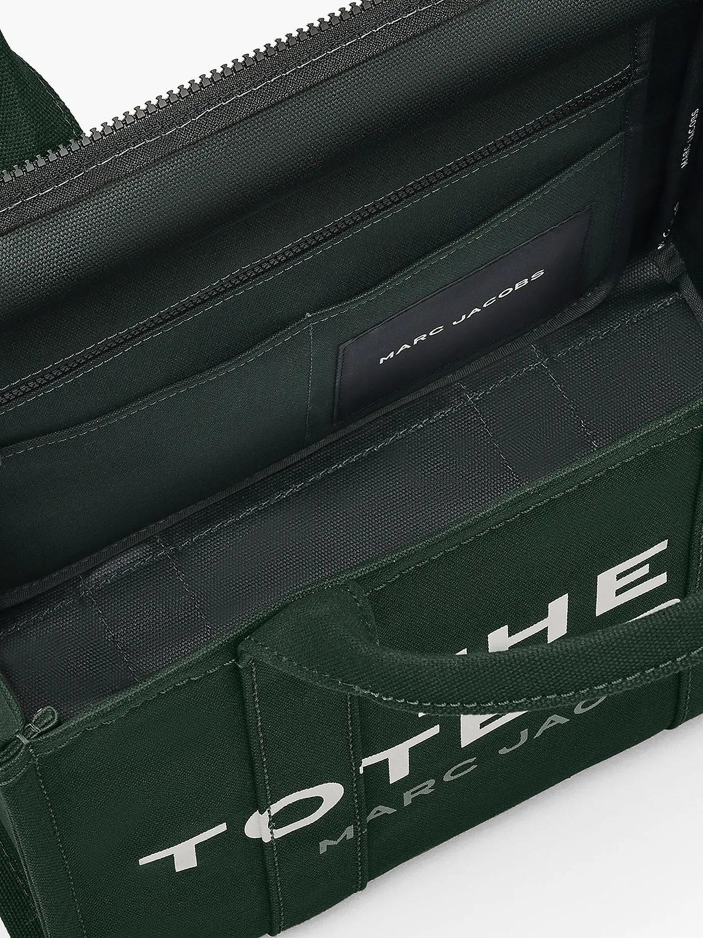 MARC JACOBS | Tasche - Tote Bag THE MEDIUM TOTE CANVAS | dunkelgrün
