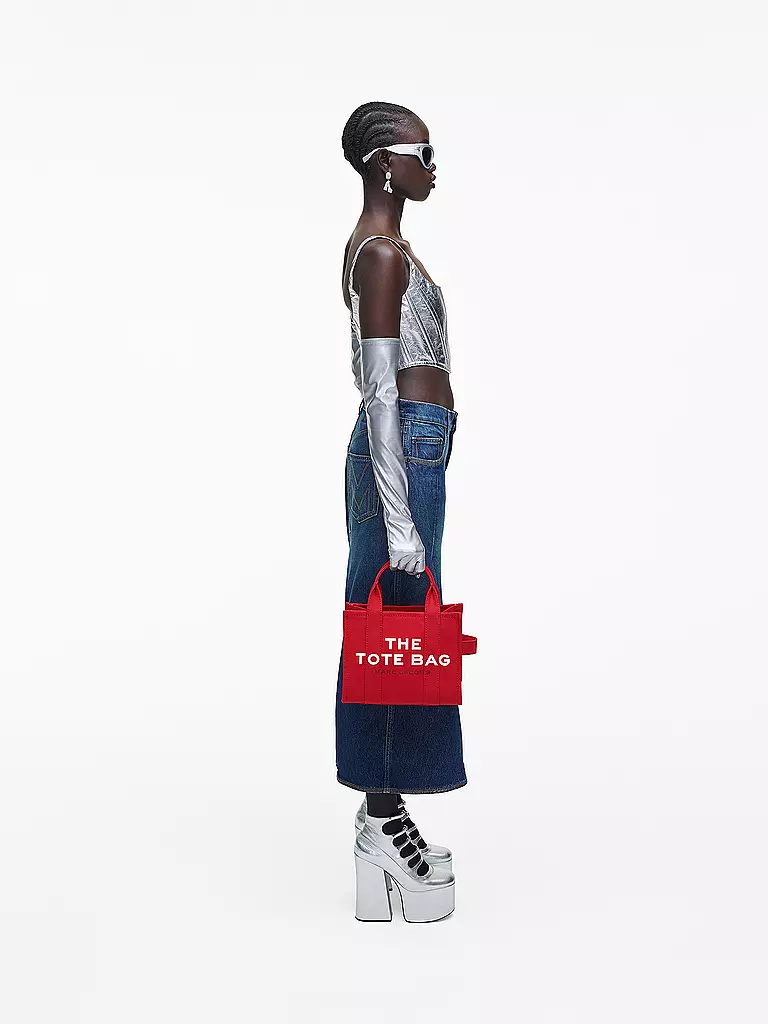 MARC JACOBS | Tasche - Tote Bag THE SMALL TOTE | grau