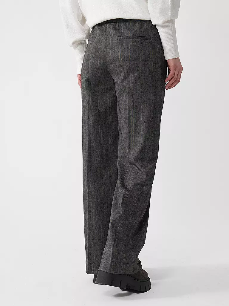 MARC O' POLO DENIM | Hose Wide Leg  | grau