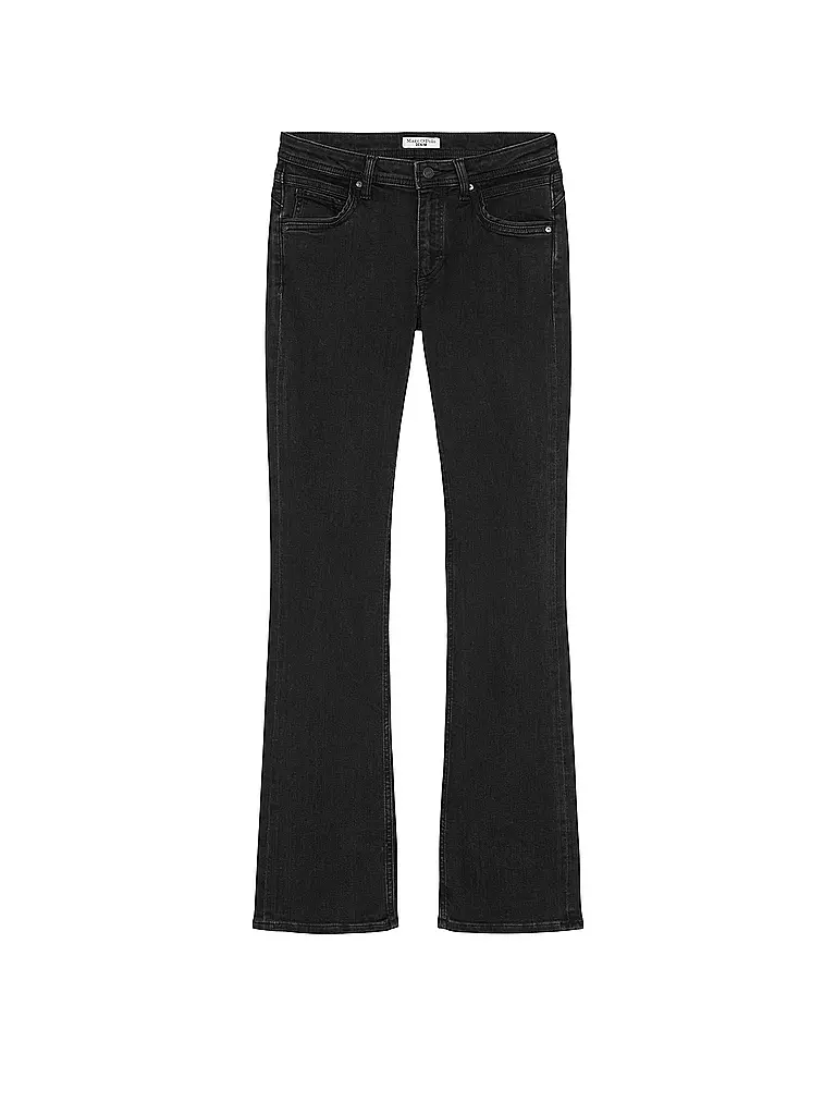 MARC O' POLO DENIM | Jeans Flared Fit | schwarz