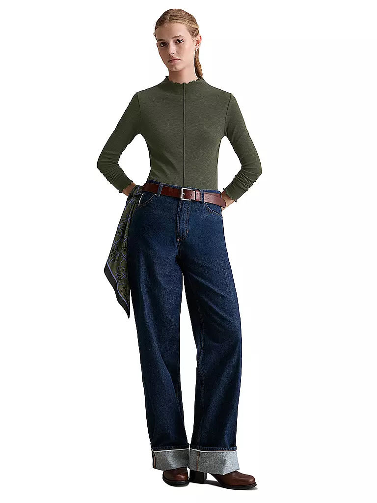 MARC O' POLO DENIM | Langarmshirt  | dunkelgrün