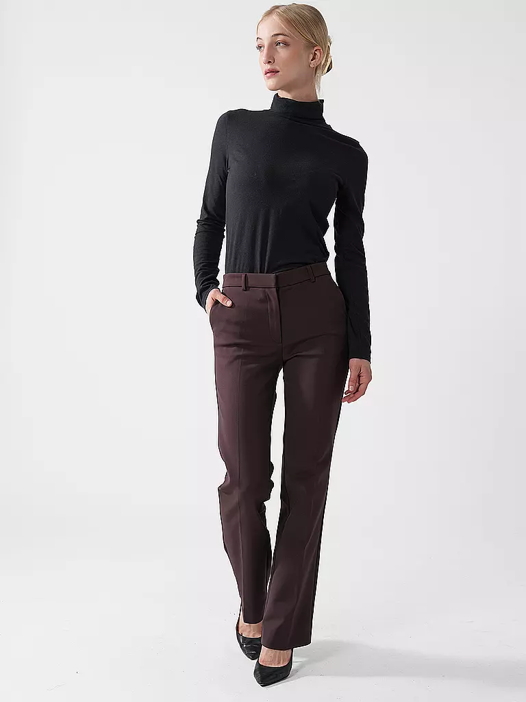 MARC O' POLO DENIM | Rollkragenshirt  | schwarz