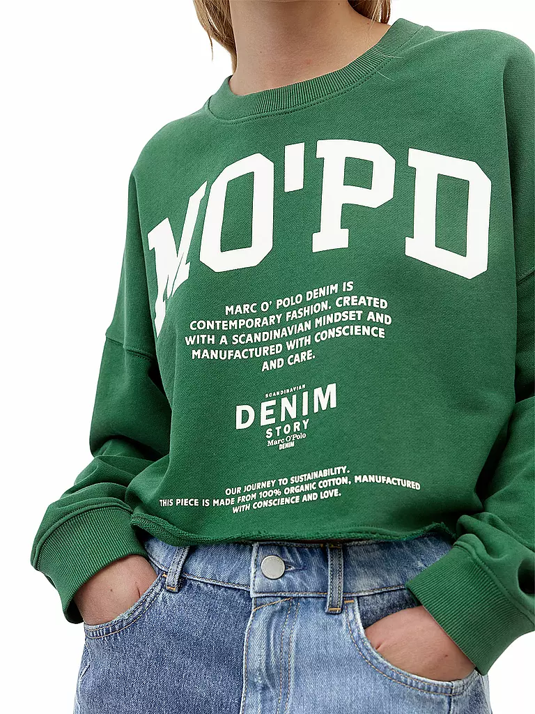 MARC O' POLO DENIM | Sweater | grün