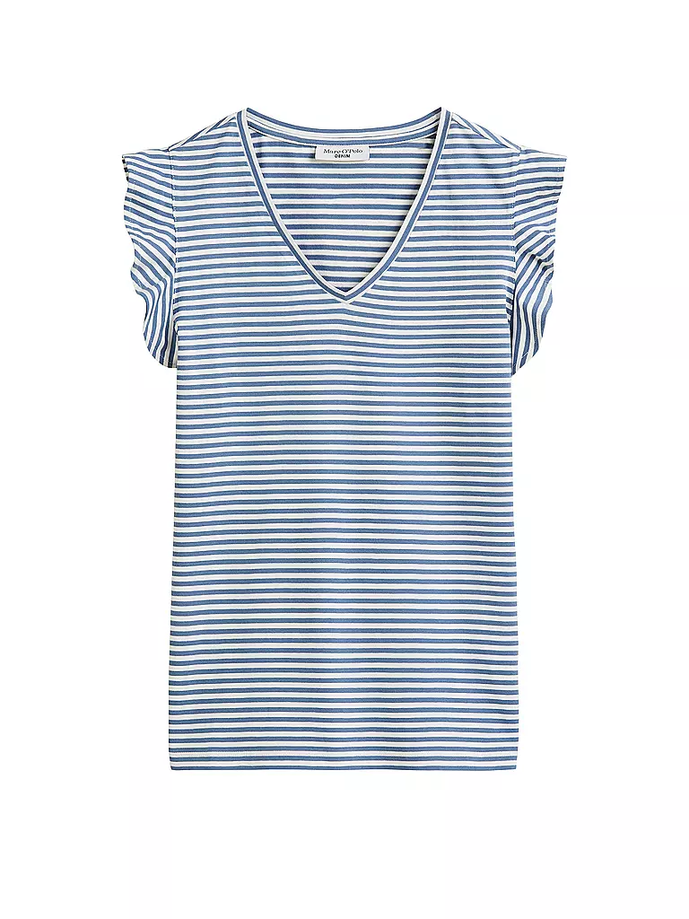MARC O' POLO DENIM | T-Shirt  | blau