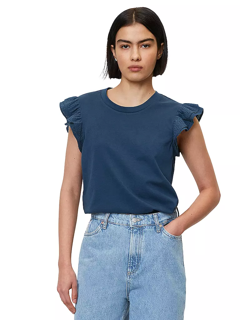 MARC O' POLO DENIM | Top  | dunkelblau