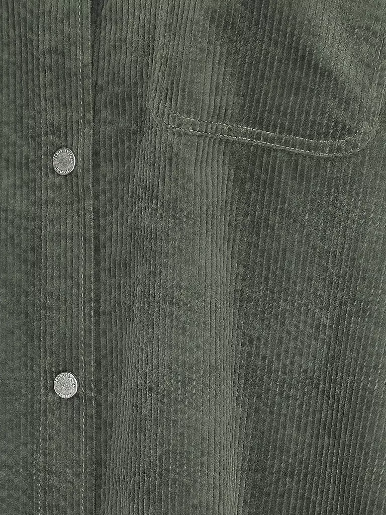 MARC O' POLO DENIM | Tunikakleid in Cordqualität | grün