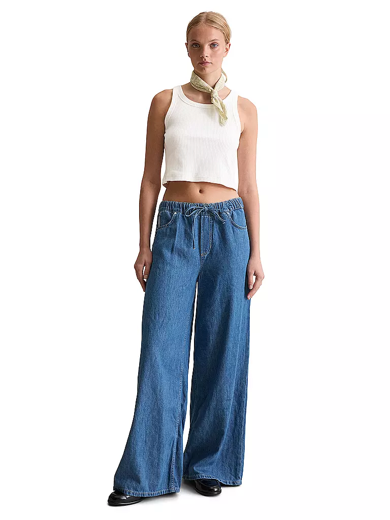MARC O'POLO DENIM | Jeans Wide Leg  | blau