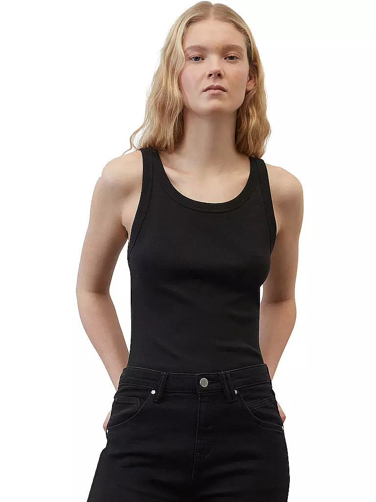 MARC O'POLO DENIM | Top | schwarz