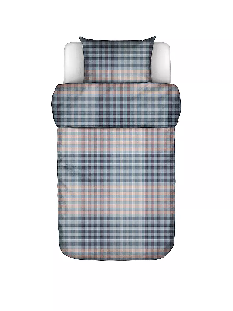 MARC O'POLO HOME | Flanell Bettwäsche KLAUDI 70x90cm/140x200cm Powder Blue | hellblau