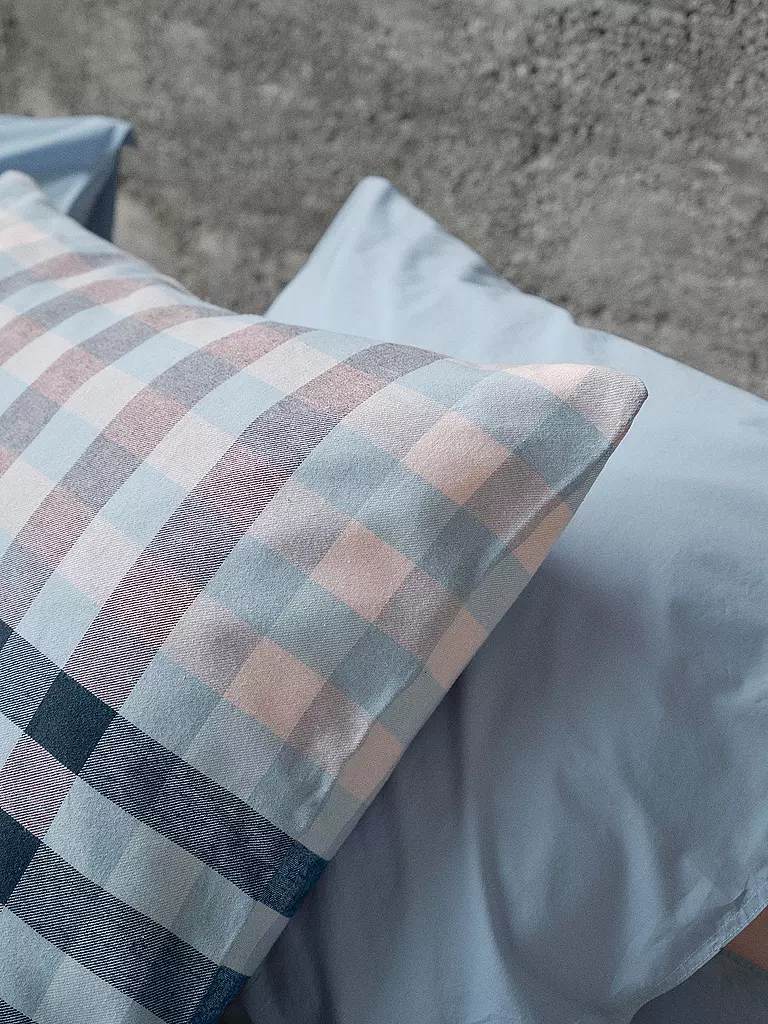 MARC O'POLO HOME | Flanell Bettwäsche KLAUDI 70x90cm/140x200cm Powder Blue | hellblau