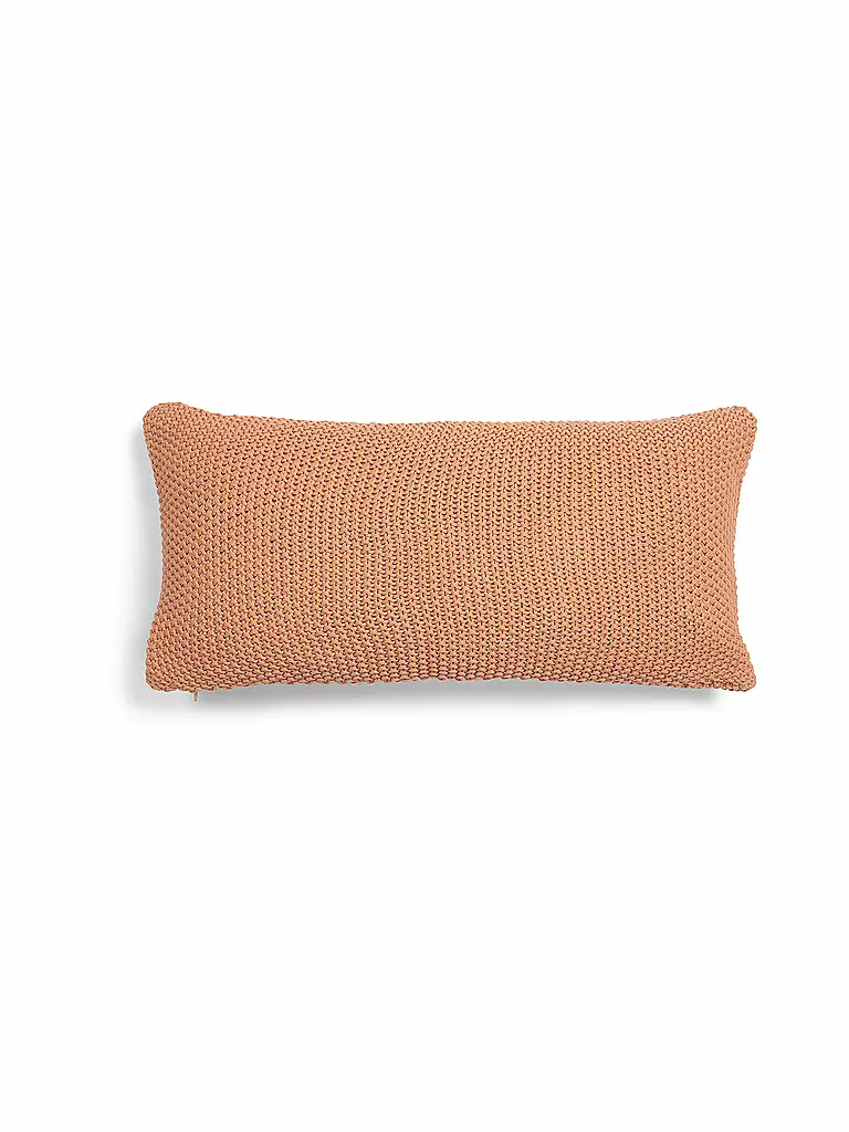 MARC O'POLO HOME | Kissen Nordic Knit 30x60cm Sandstone | koralle