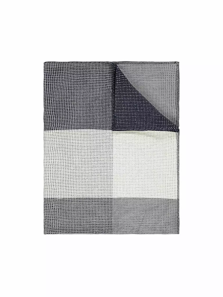 MARC O'POLO HOME | Plaid - Decke "Strok" 150x200cm (Blue) | blau