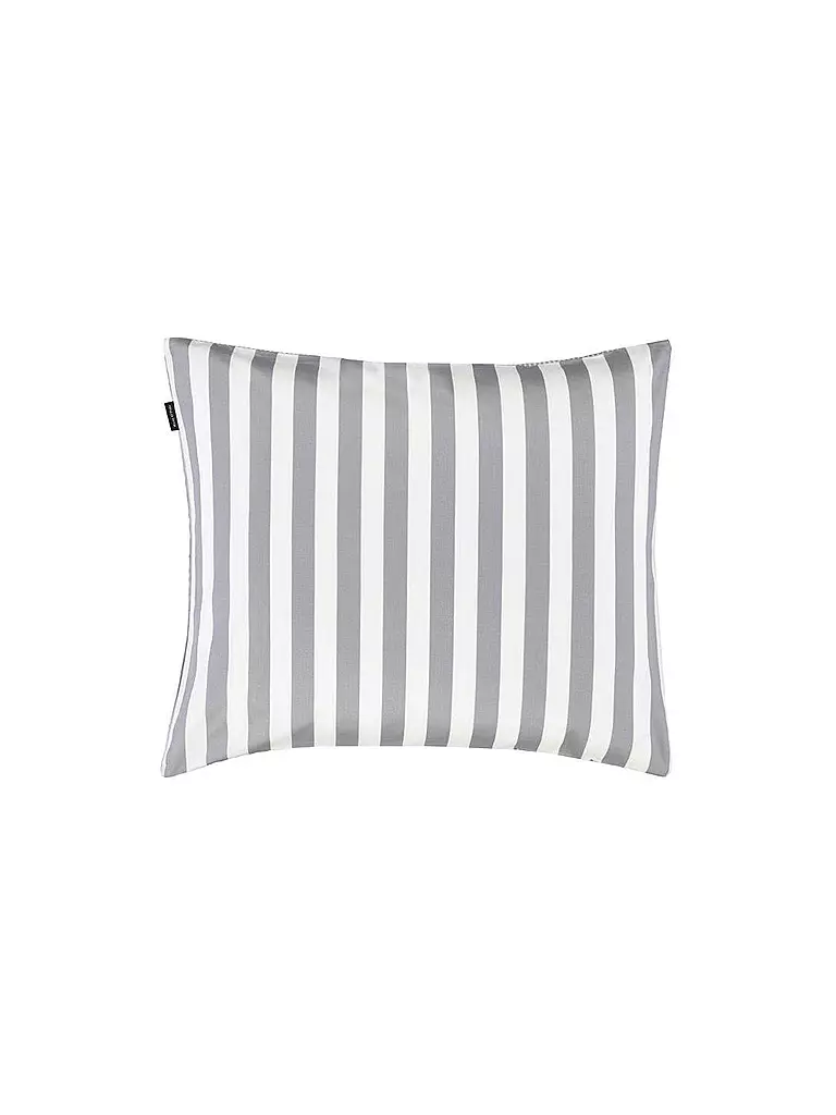 MARC O'POLO HOME | Satin-Bettwäsche "Classic Stripe" 70x90cm/140x200cm  | grau