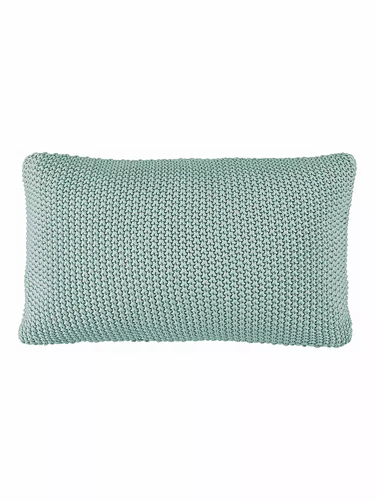 MARC O'POLO HOME | Zierkissen Nordic Knit 30x60cm (Soft Green) | türkis