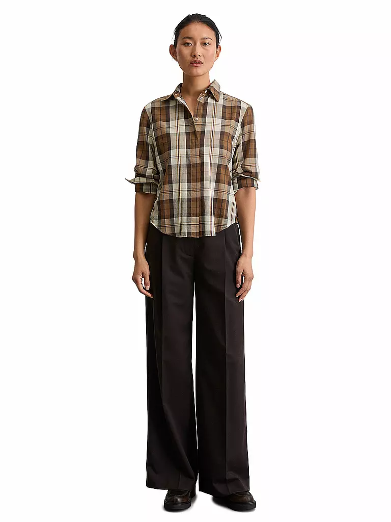 MARC O'POLO | Bluse  | hellbraun