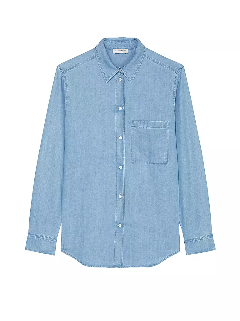 MARC O'POLO | Bluse | blau