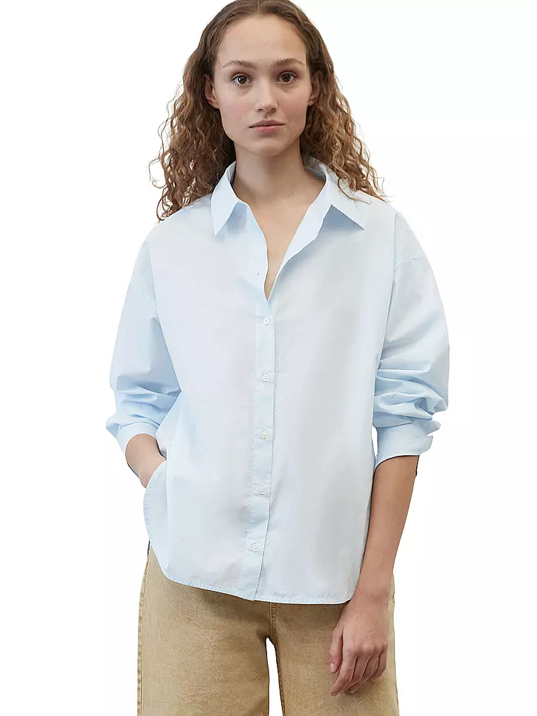 MARC O'POLO | Bluse | hellblau