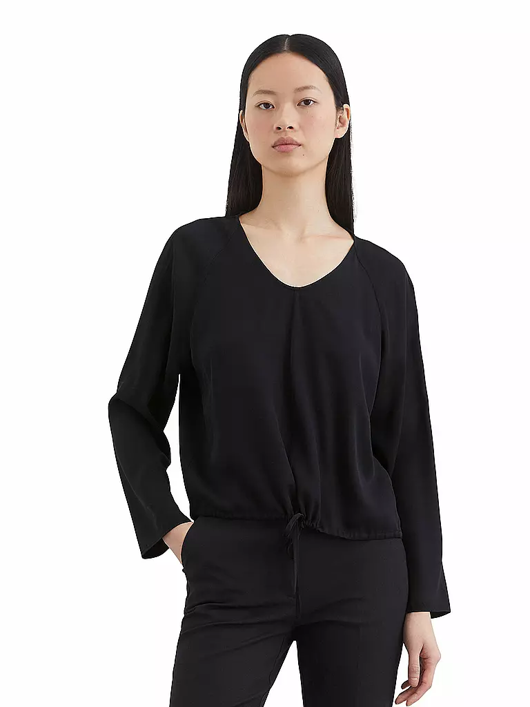 MARC O'POLO | Blusenshirt  | dunkelblau