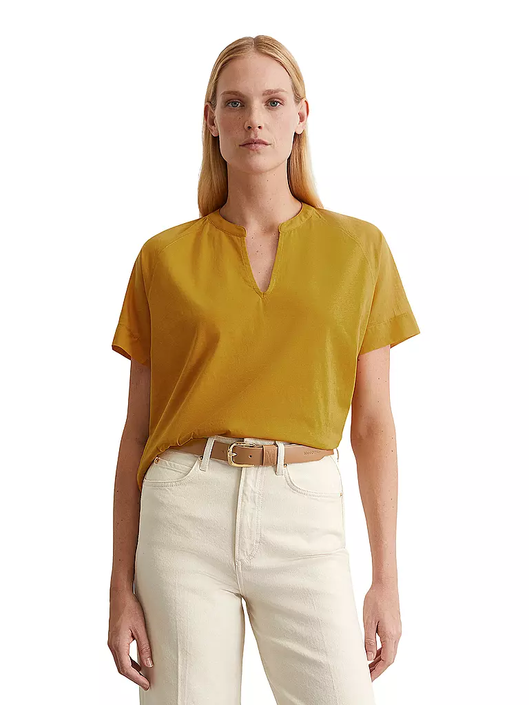 MARC O'POLO | Blusenshirt  | senf
