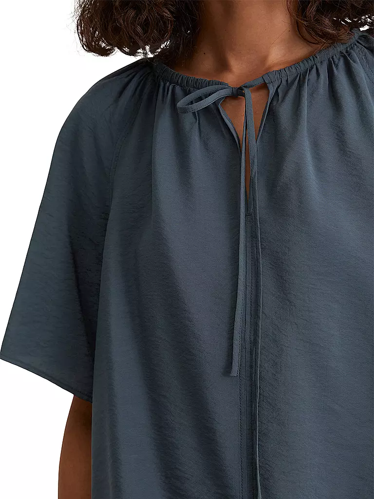 MARC O'POLO | Blusenshirt  | dunkelblau