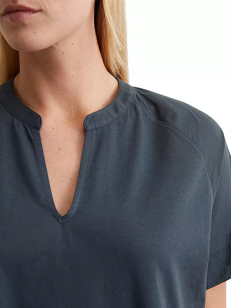 MARC O'POLO | Blusenshirt  | dunkelblau