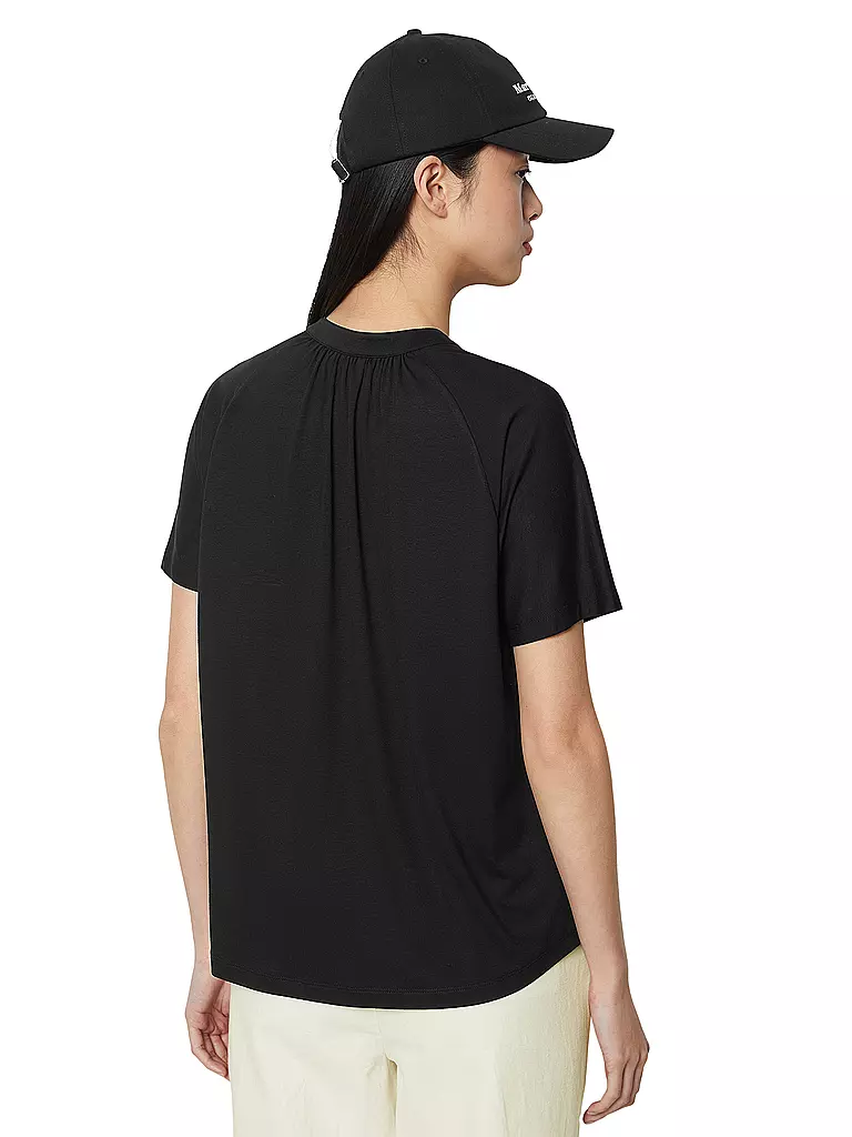 MARC O'POLO | Blusenshirt | schwarz