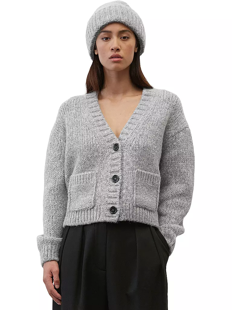 MARC O'POLO | Cardigan  | grau