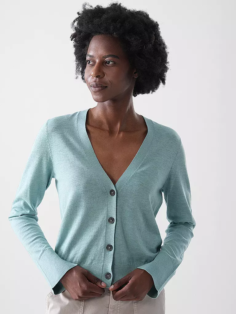 MARC O'POLO | Cardigan  | hellblau