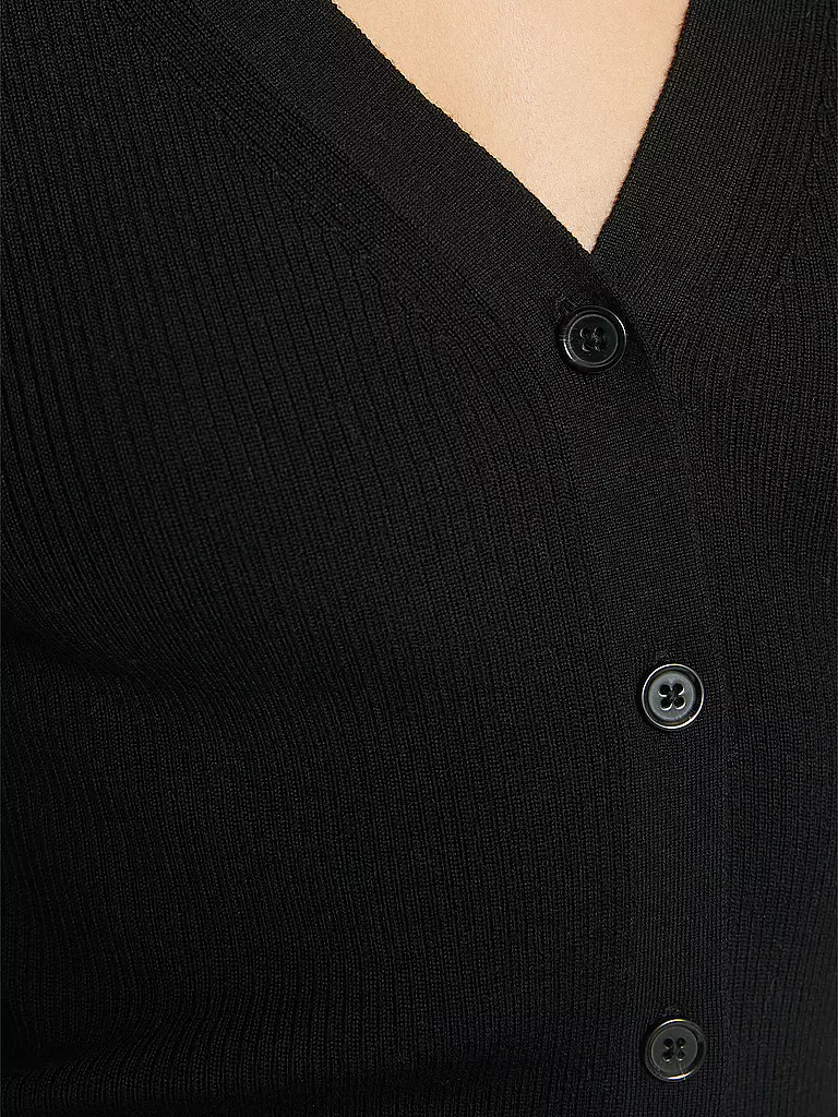 MARC O'POLO | Cardigan  | schwarz