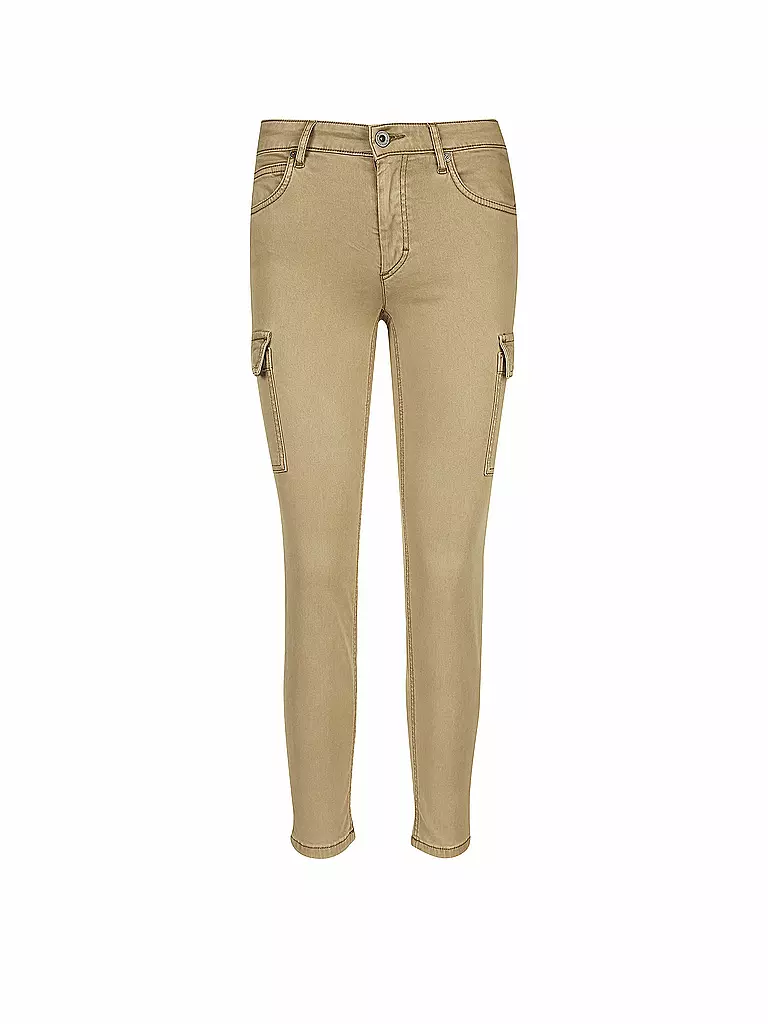 MARC O'POLO | Cargohose Slim-Fit "Lulea" | braun