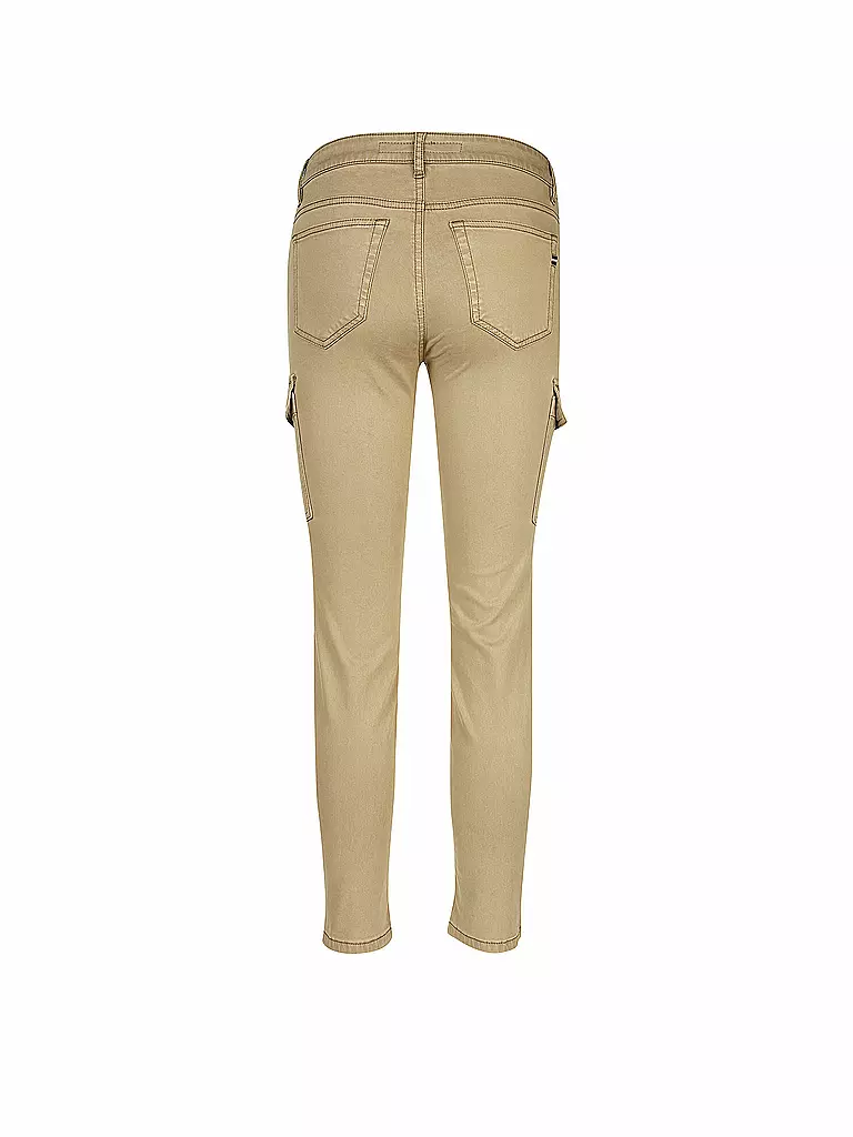 MARC O'POLO | Cargohose Slim-Fit "Lulea" | braun