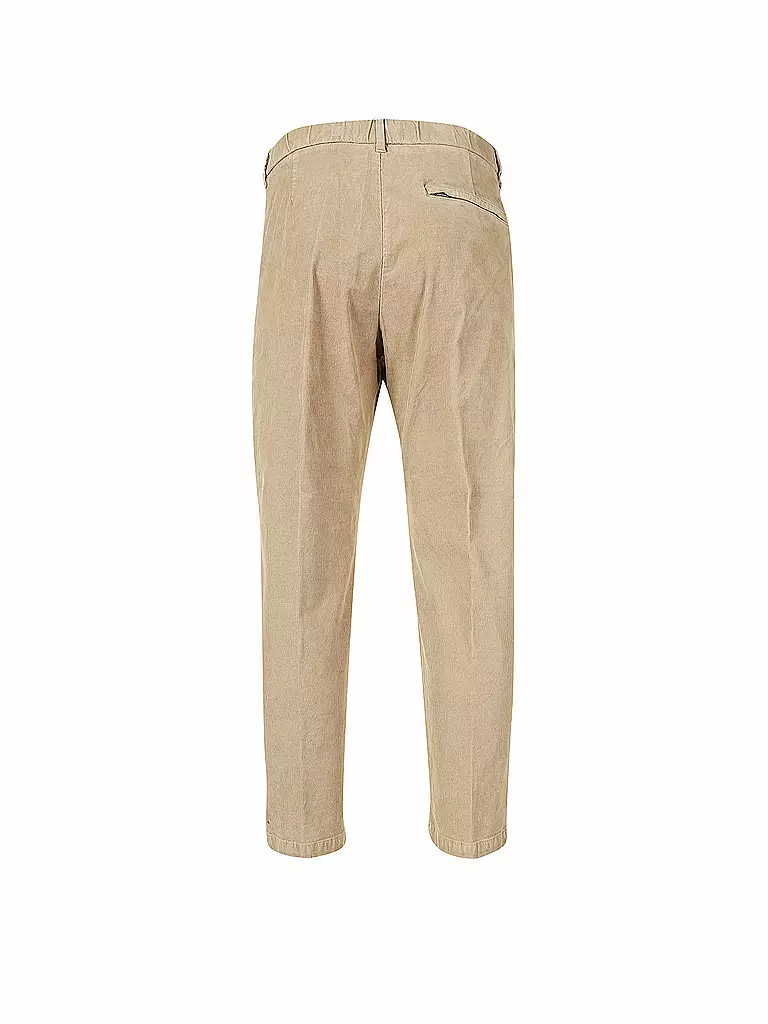 MARC O'POLO | Chino Relaxed Fit Cropped | braun