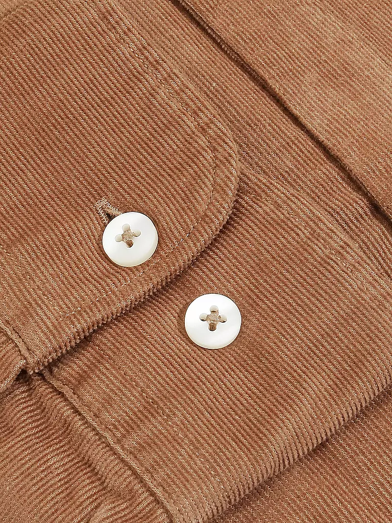 MARC O'POLO | Cordhemd Regular Fit | beige