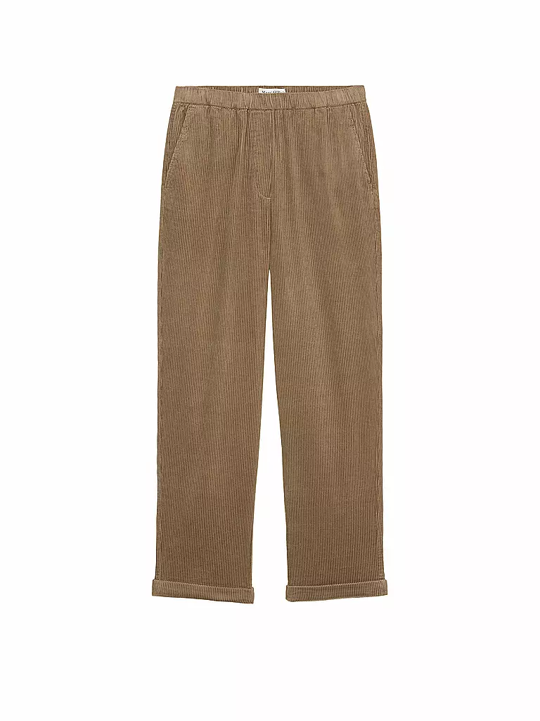 MARC O'POLO | Cordhose Jogging Fit | braun