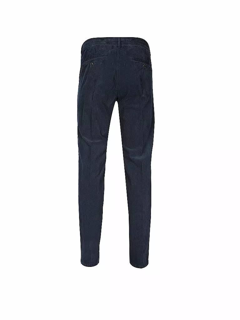 MARC O'POLO | Cordhose Shaped Fit  | blau