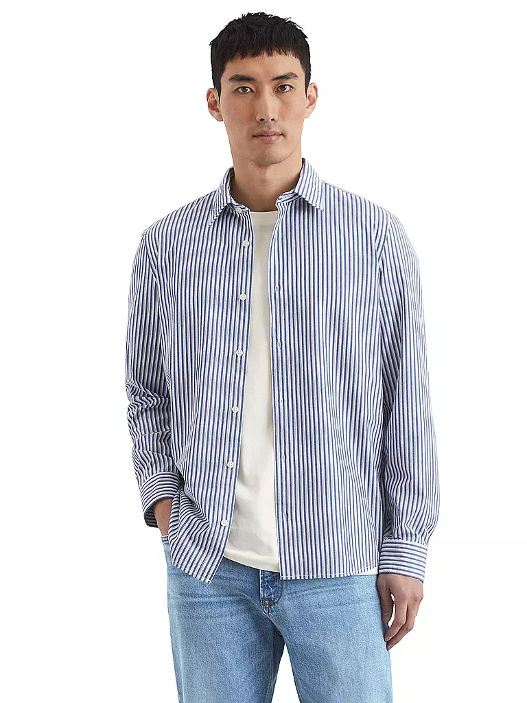 MARC O'POLO | Hemd Regular Fit  | blau