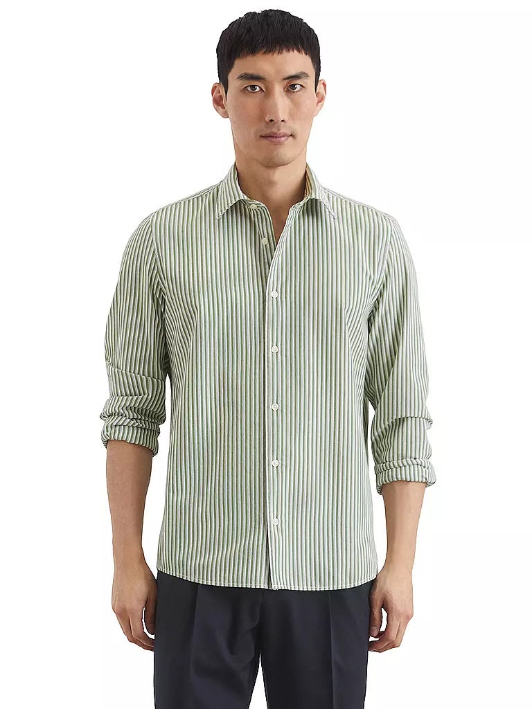 MARC O'POLO | Hemd Regular Fit  | grün