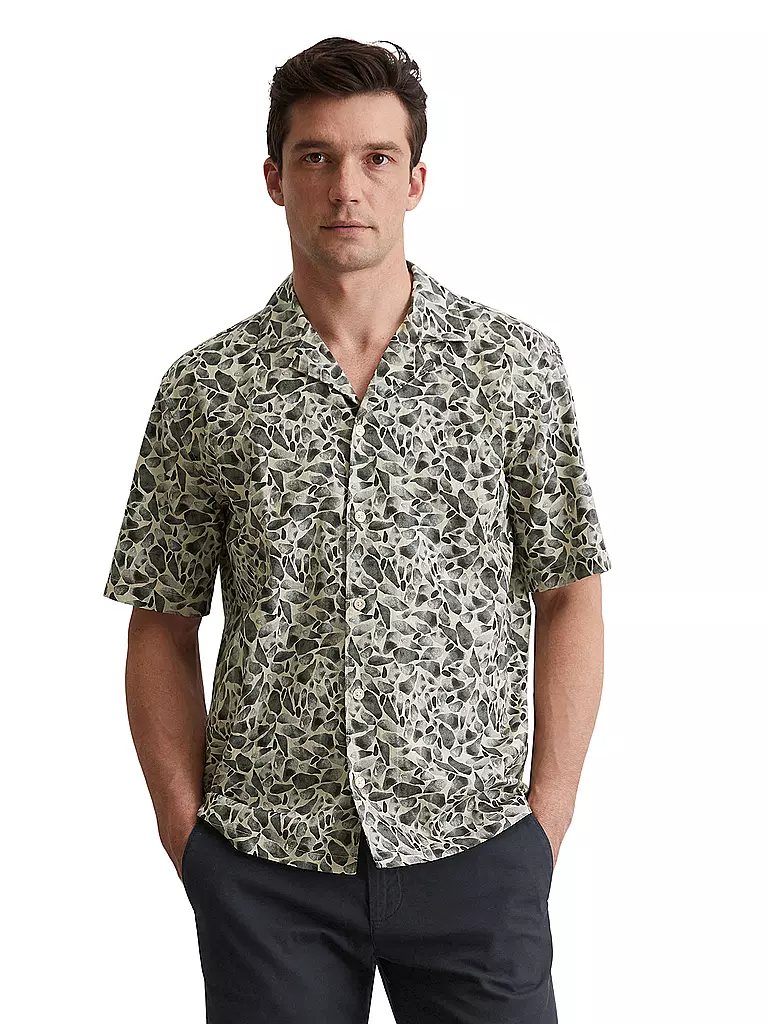 MARC O'POLO | Hemd Regular Fit  | blau