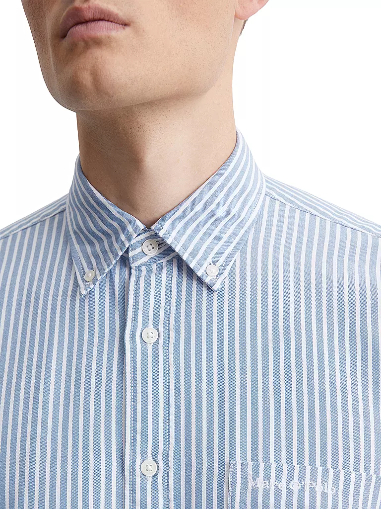 MARC O'POLO | Hemd Regular Fit  | blau
