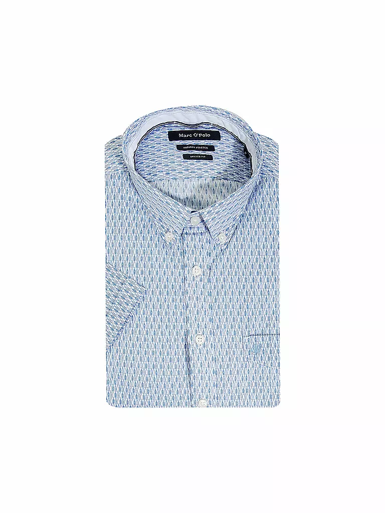 MARC O'POLO | Hemd Shaped Fit | blau